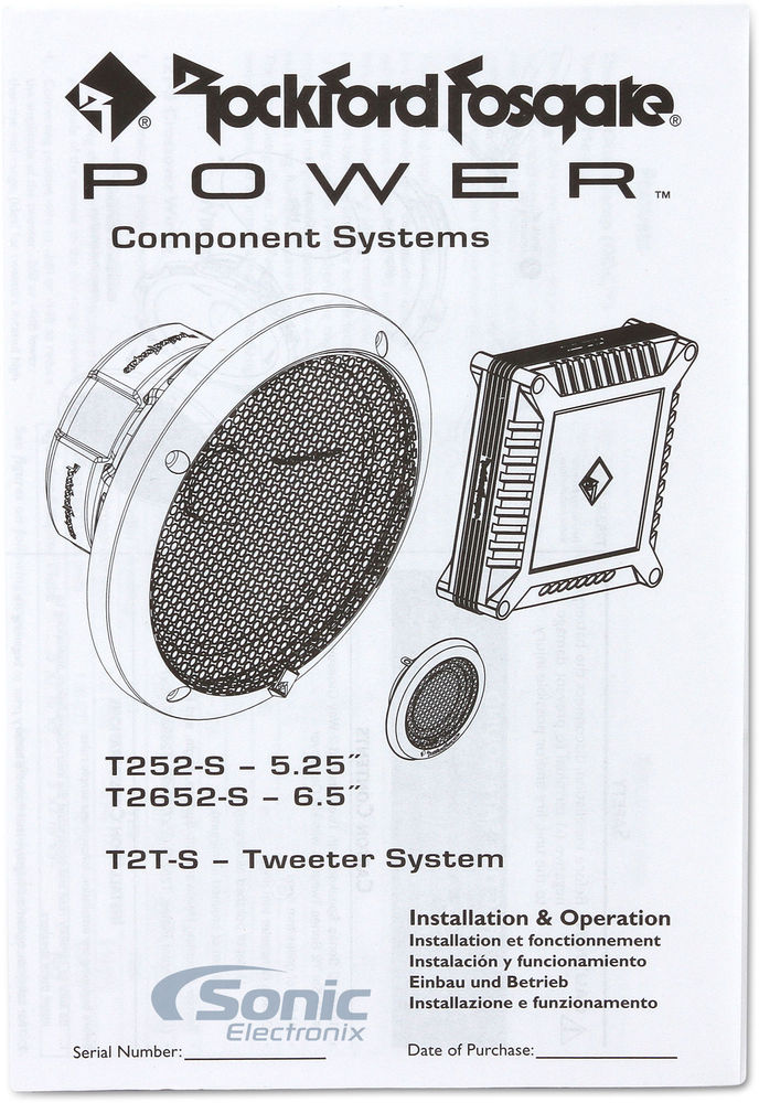 Rockford Fosgate Power T2652-S (Like New (Open Box)) Image 12