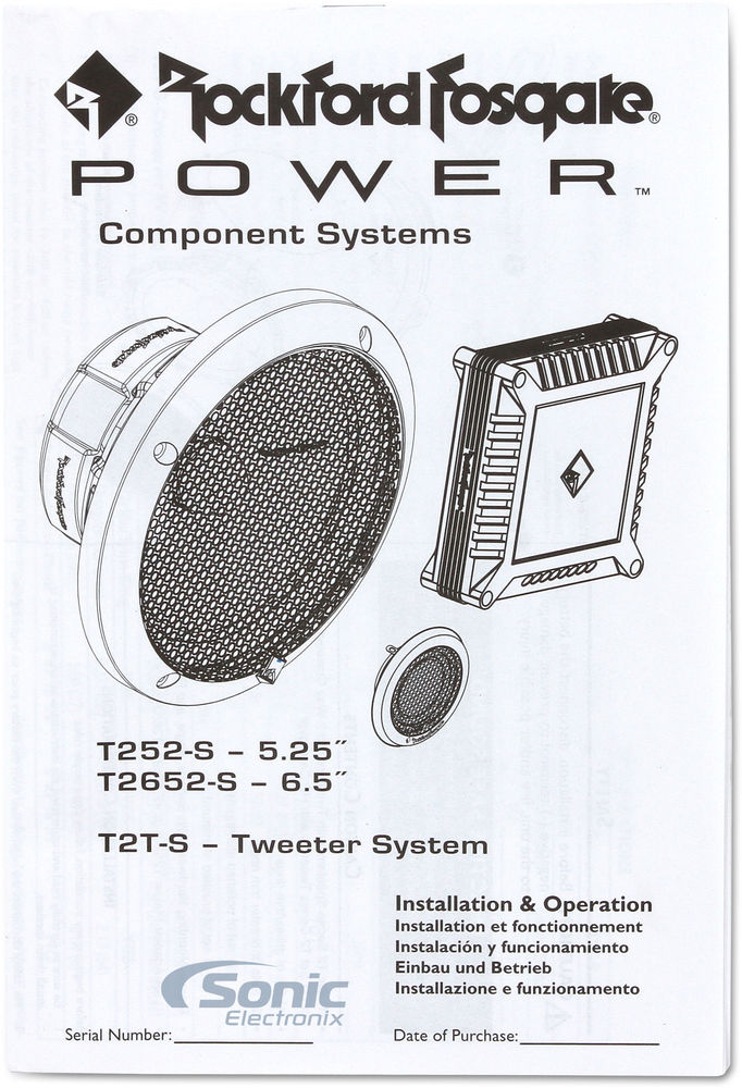 Rockford Fosgate Power T2T-S (Open Box, Like New) Image 8
