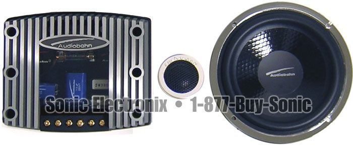 Audiobahn ABC6002Q 6-1/2" 2-way Component System Image 1