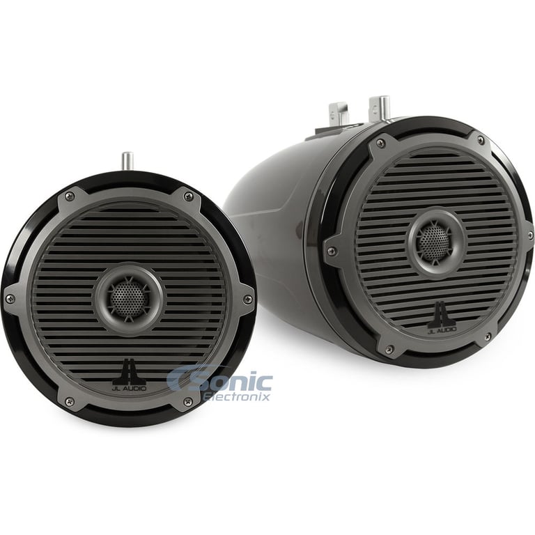 JL Audio M880-ETXv3-CG-TB - Titanium/Black with Classic Grilles (Open Box) Image 1