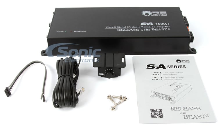 RE Audio 450 Watt RMS 12" Subwoofer + Amplifier Bass Bundle Image 9
