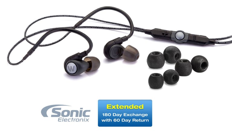 Westone ADV Alpha Series (Black) + Sonic Electronix Bonus Pack 4 Image 1