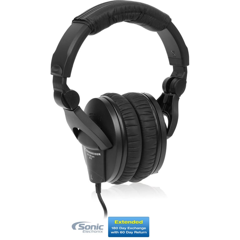 Sennheiser HD 280 Pro - Black + Sonic Electronix Bonus Pack 3 Image 1