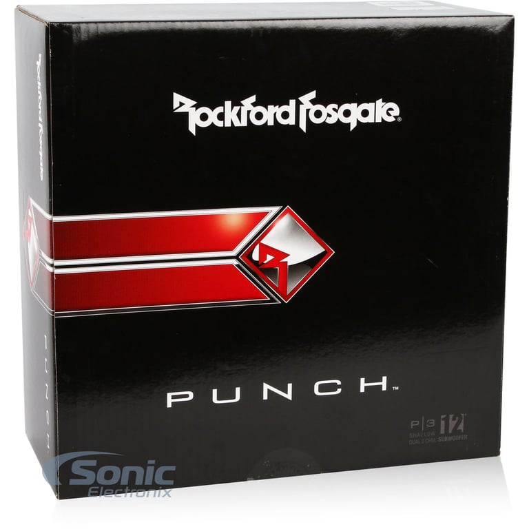 Rockford Fosgate Punch P3SD2-12 (Open Box, Like New) Image 7