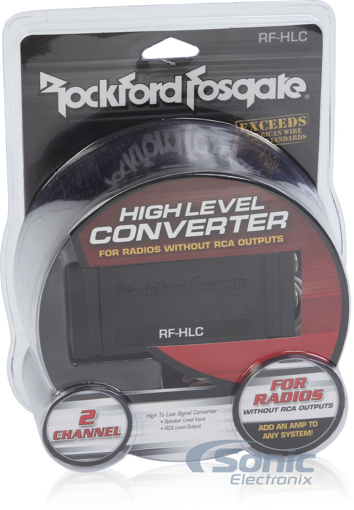 Rockford Fosgate RF-HLC Line-Out Converter Image 3