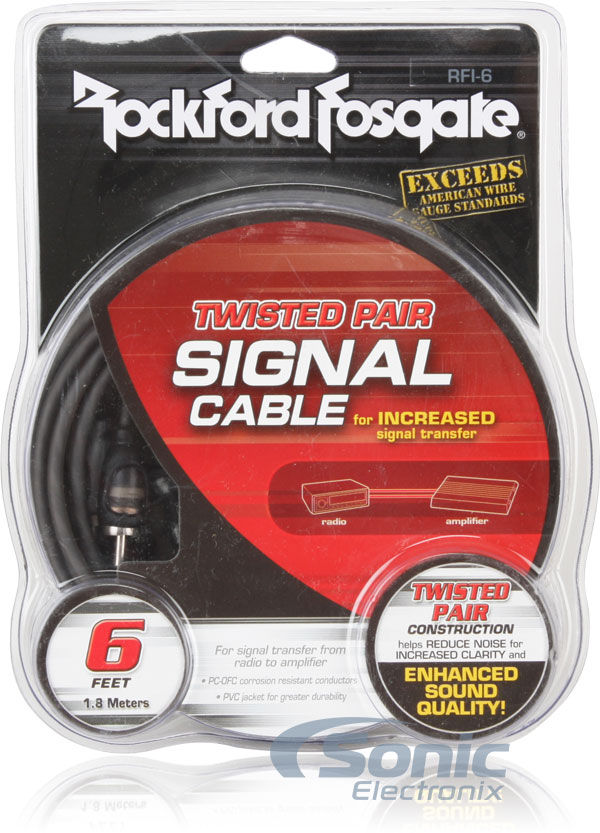 Rockford Fosgate RFI-6 2-Channel RCA Image 2