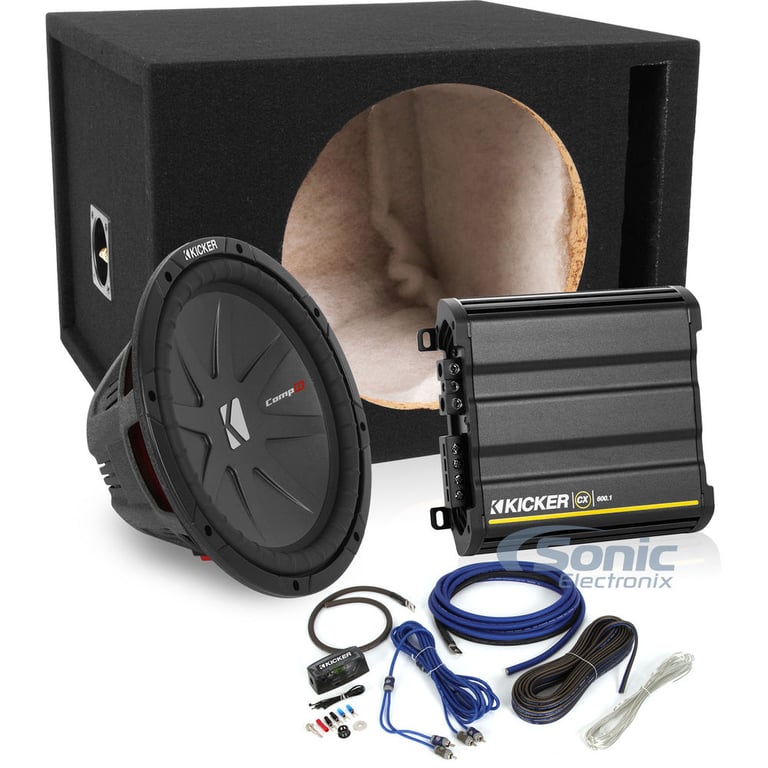 Kicker CWR124 + CX600.1 + 1SV12B Image 1