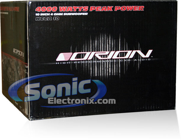 Package: Orion HCCA 10.4 Sub + HCCA 10.4CK Replacement Cone Kit Image 5