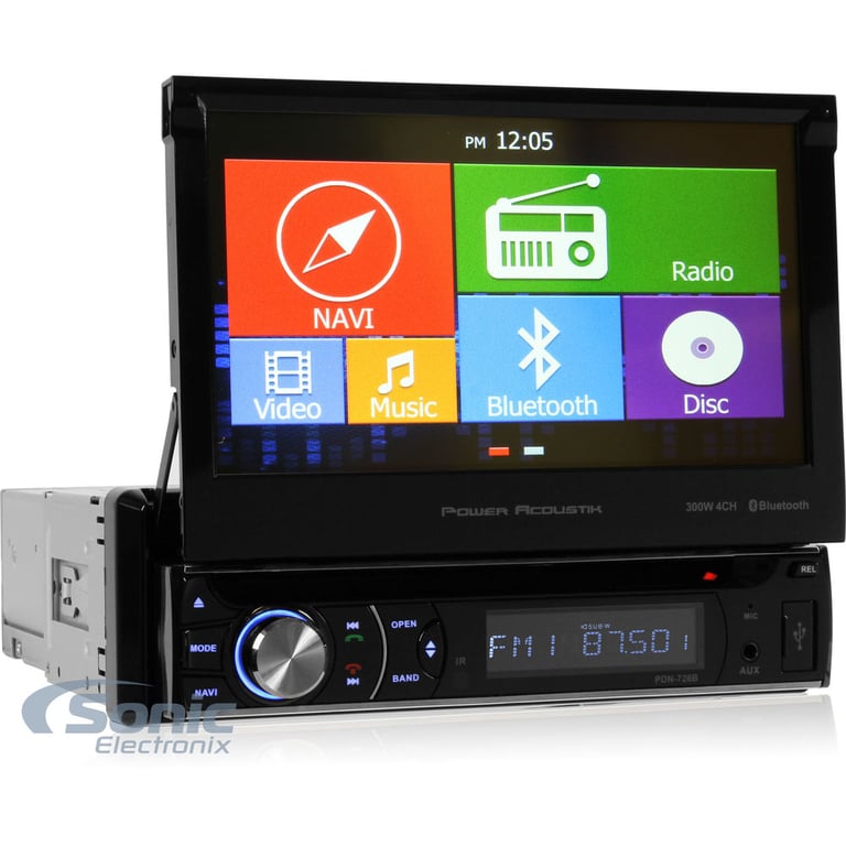 Power Acoustik PDN-726B OPEN BOX COMPLETE Image 2