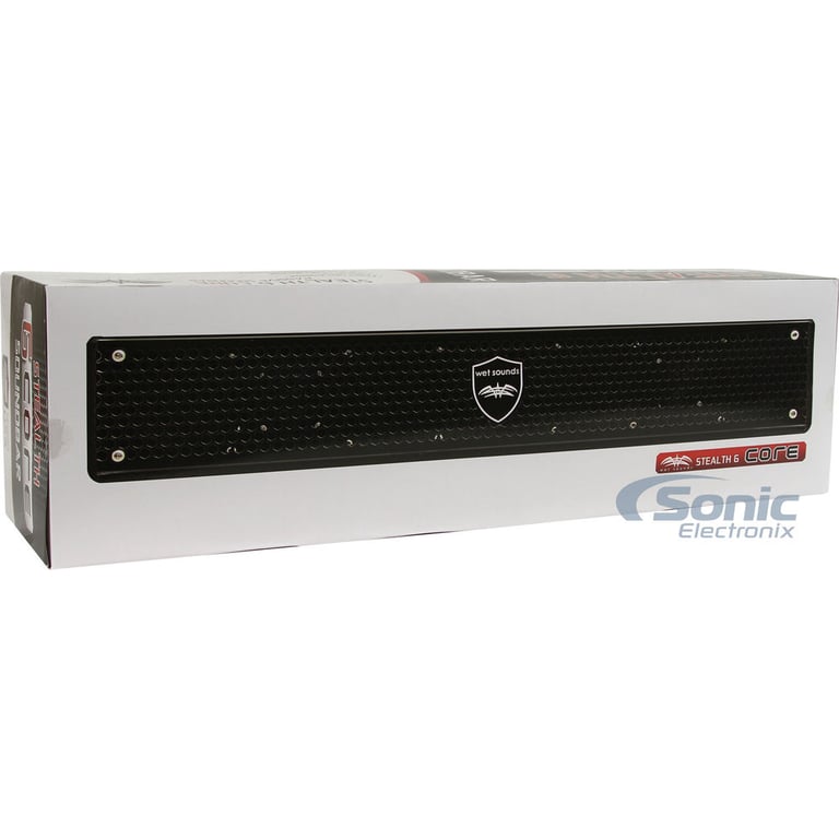 Wet Sounds STEALTH 6 Core v2 - Black (Open Box, Great) Image 2