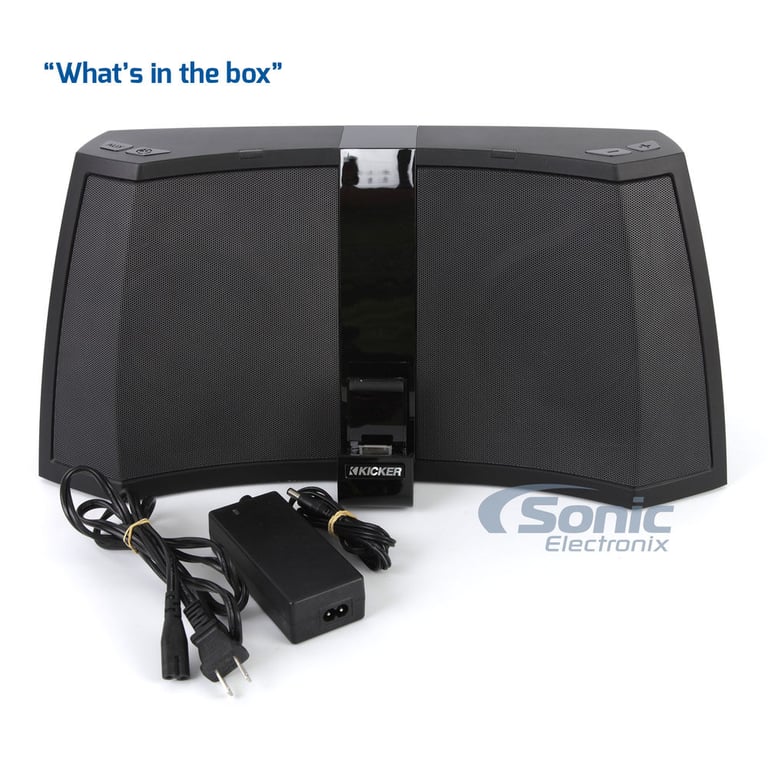 Kicker iK5 Amphitheater with 30-Pin iPhone/iPad Dock and Aux Input (40iK5 - No Manual/Remote) Image 11