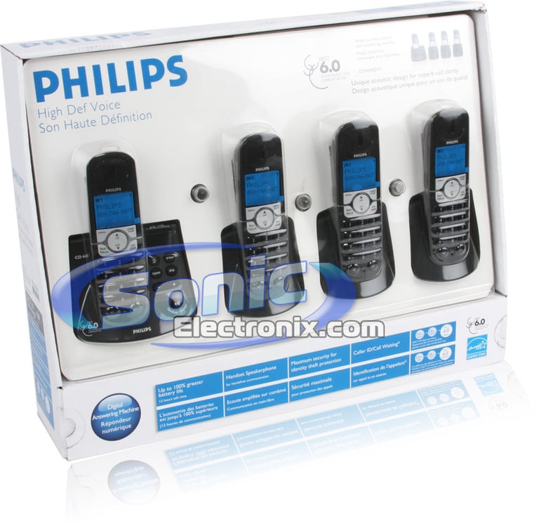 Philips CD4454Q/37 (Black) Image 7