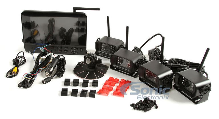 4 Channel Digital Wireless Monitor and Wireless Camera System with Built-in DVR Image 15