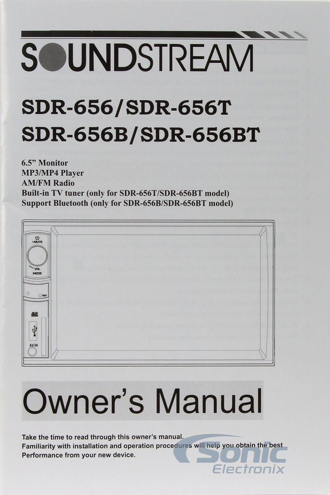 Soundstream SDR-656B Image 8