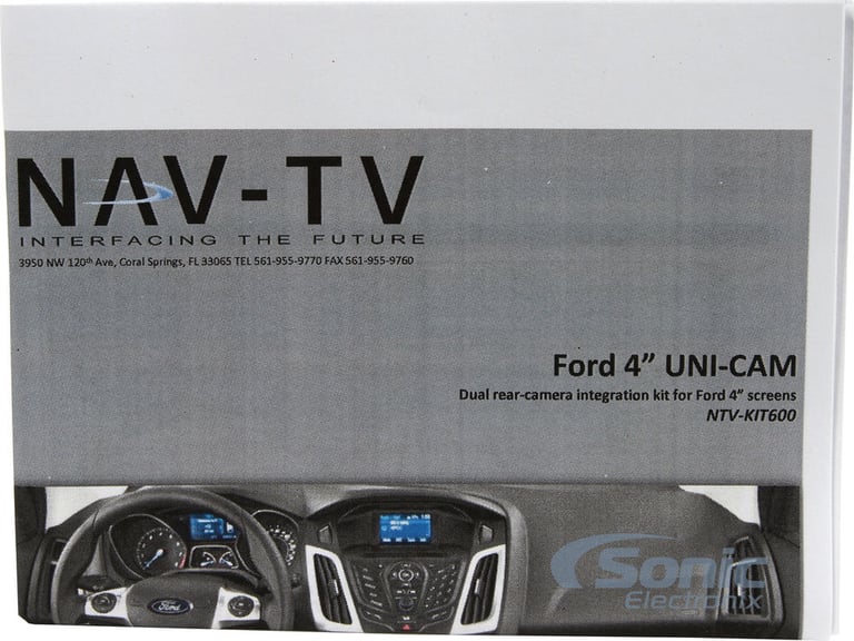 NAV-TV Ford 4" UNI-CAM NTV-KIT600 Image 6