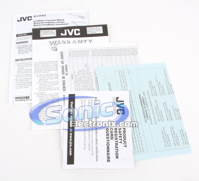 JVC KV-RA2 - Perfect for motorcycles, classics, hot rods, RV and trailers Image 7