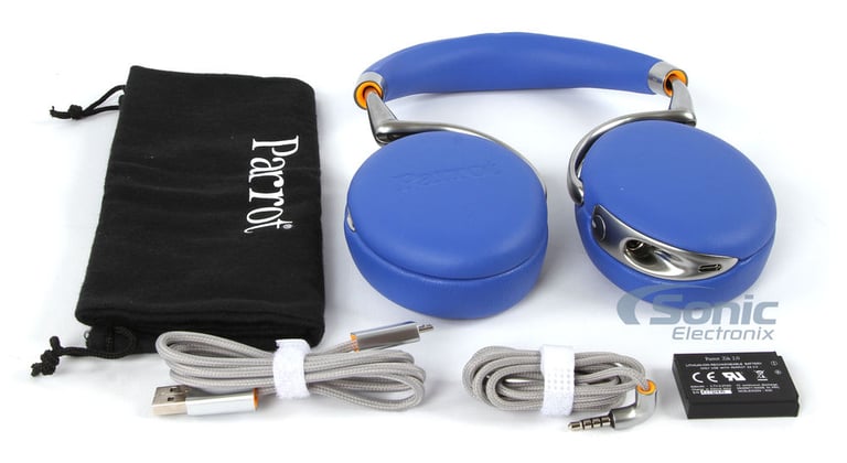 Parrot ZIK 2 Bluetooth Over-Ear Headphones BLUE (PF561004) Image 9