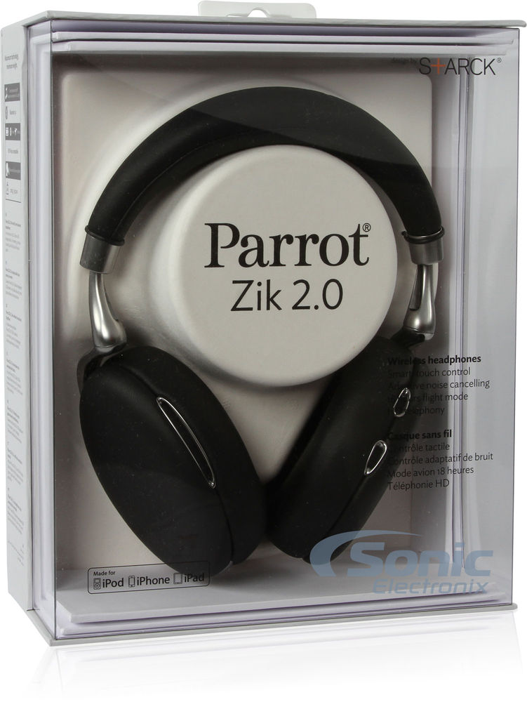 Parrot ZIK 2 Bluetooth Over-Ear Headphones BLACK (PF561000) Image 10