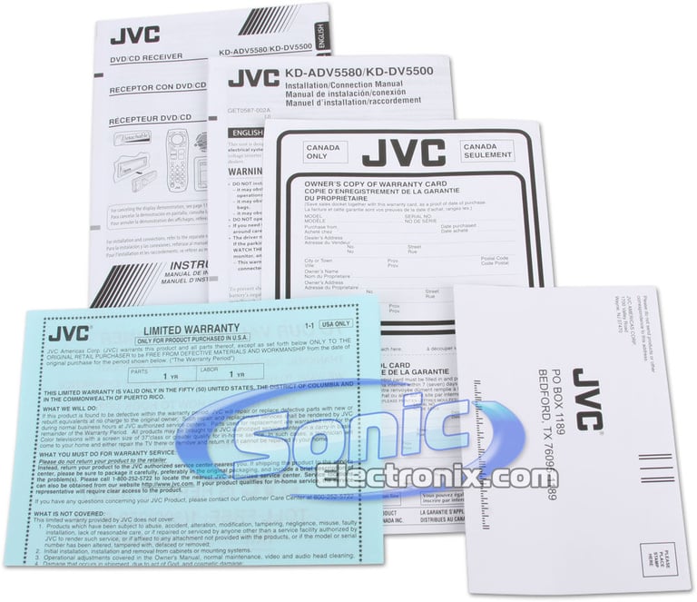 JVC KD-DV5500 Image 8