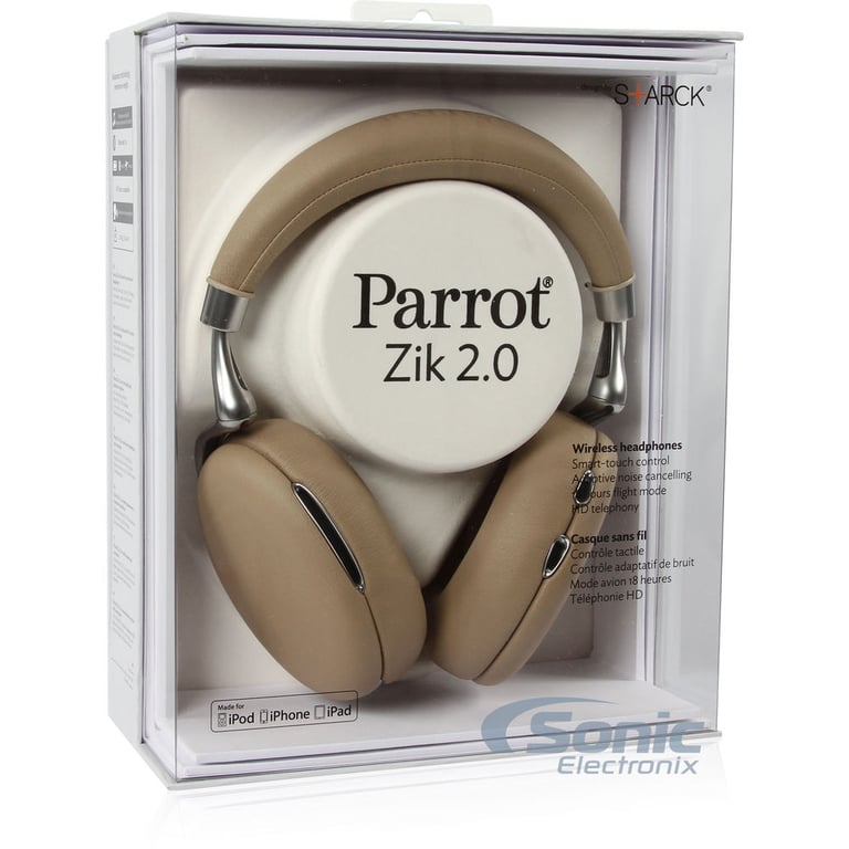 Parrot ZIK 2 Bluetooth Over-Ear Headphones MOCHA (PF561003) Image 11