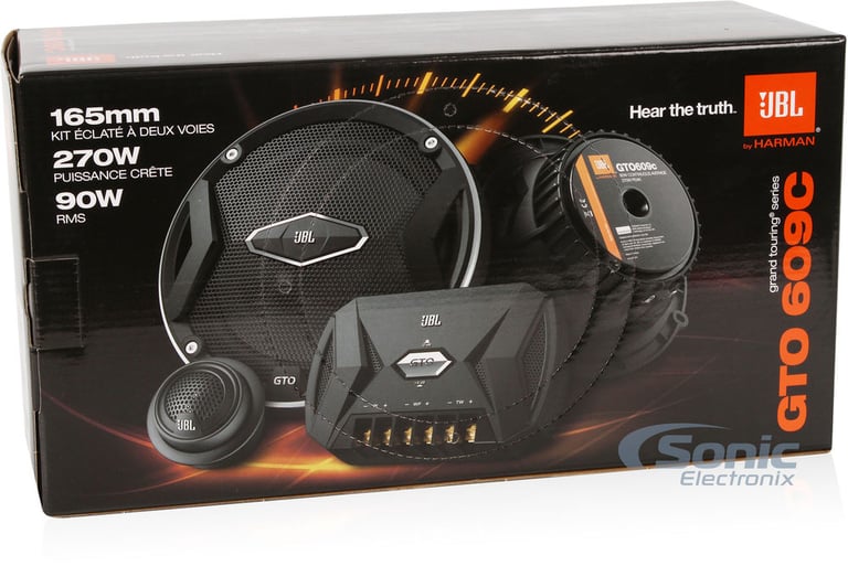 JBL Full-Range Kit with 6&frac12;" Speakers, 12" Subwoofer and Amplifier Wiring Kit Image 24