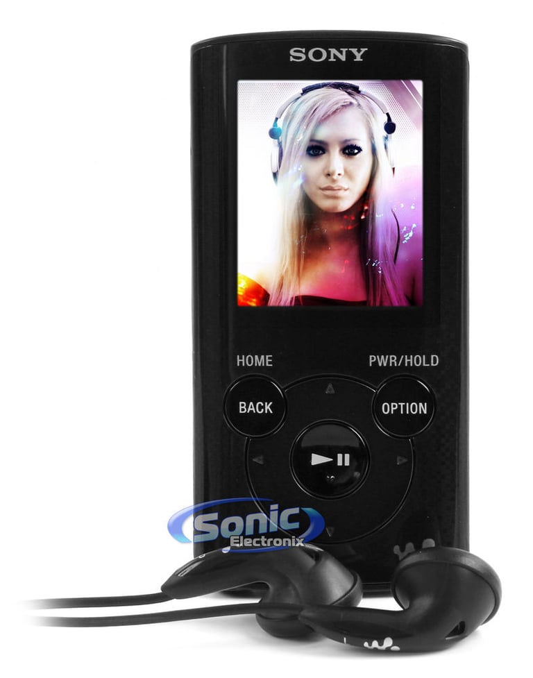 Sony NWZ-E383 - Black-open box Image 2