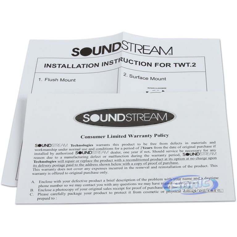 Soundstream TWT.2 OPEN BOX COMPLETE Image 16