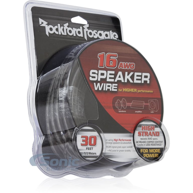 Rockford Fosgate RFWP16-30 16 Gauge Speaker Wire Image 2