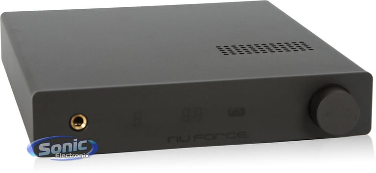 NuForce HAP-100 Black High Performance Headphone Amplifier & Stereo Preamp OPEN BOX (NO REMOTE) Image 1