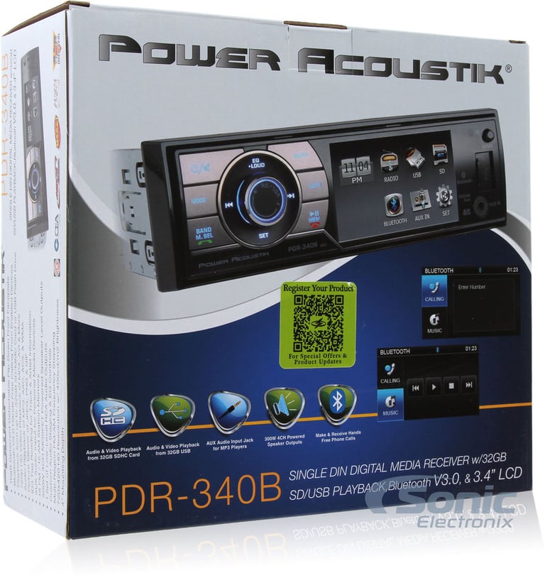 Power Acoustik PDR-340B Image 11