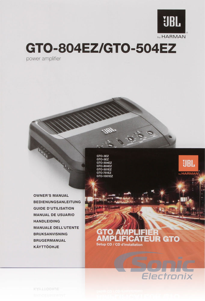 JBL 4-Channel Full Range System with 6&frac12;" Speakers, Amplifier and Wiring Kit Image 7
