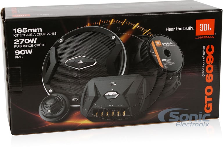 JBL 4-Channel Full Range System with 6&frac12;" Speakers, Amplifier and Wiring Kit Image 19