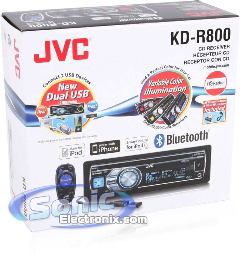 JVC KD-R800 Image 10