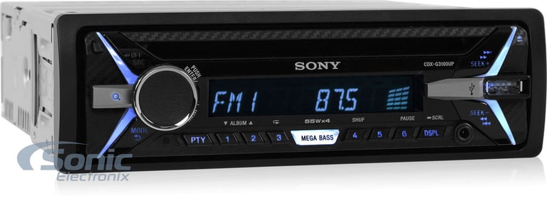 Sony CDX-G3100UP Image 2