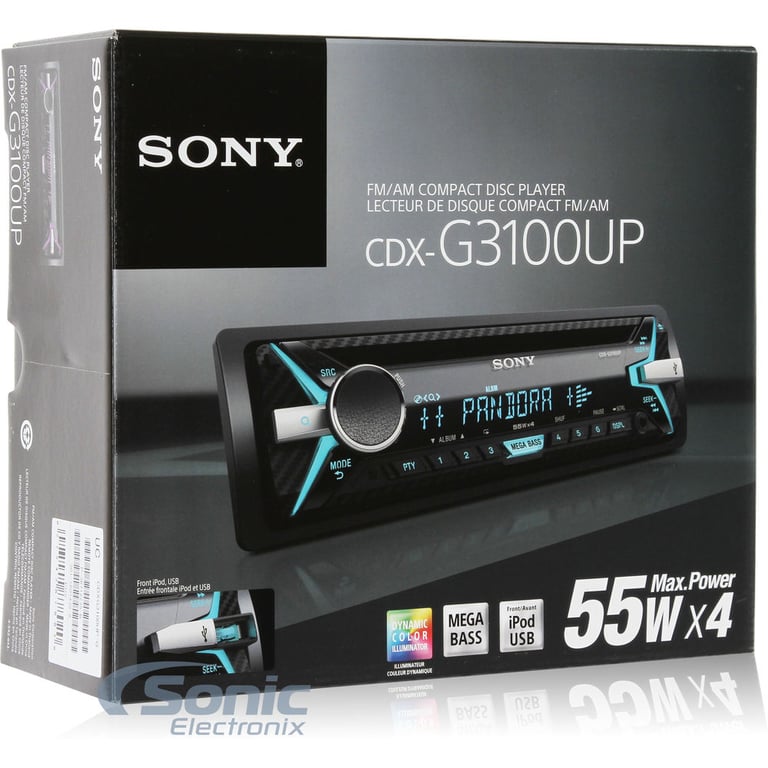 Sony CDX-G3100UP Image 9