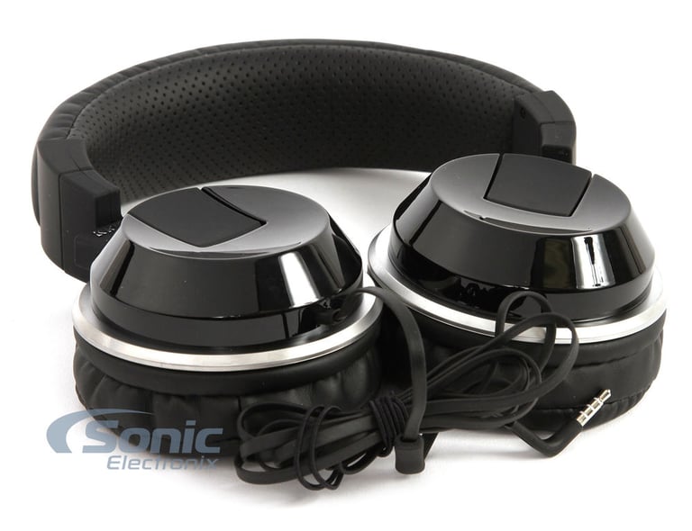 Kicker CUSH Headphones Black HP401MB (Open Box Complete) Image 2