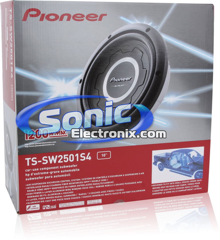Pioneer TS-SW2501S4 Image 6