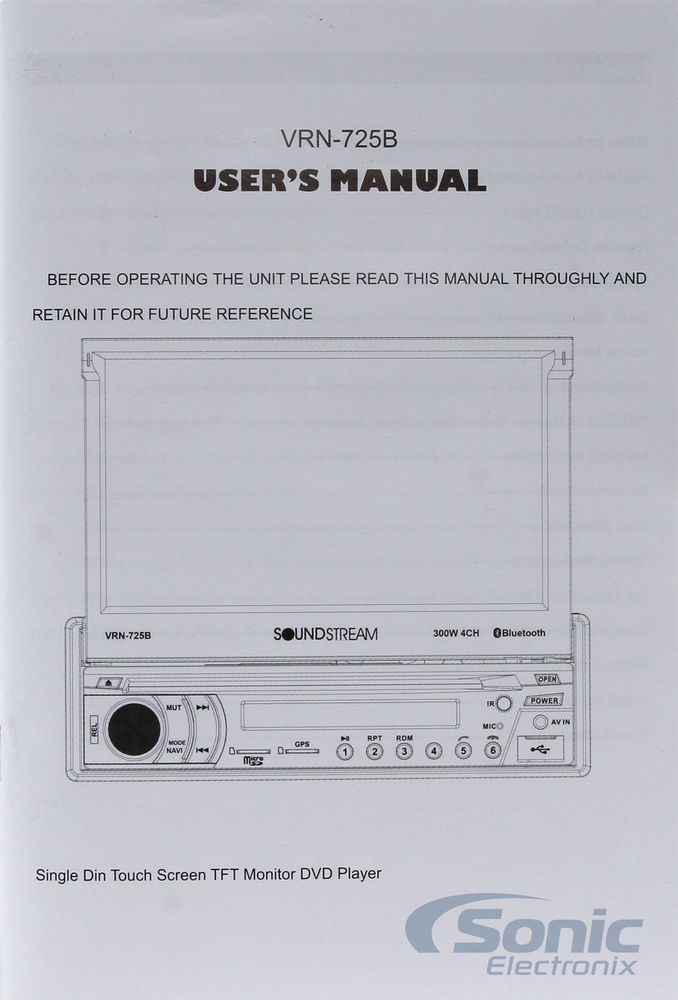 Soundstream VRN-725B Image 11