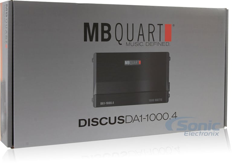 MB Quart DA1-1000.4 Open Box Complete Image 7