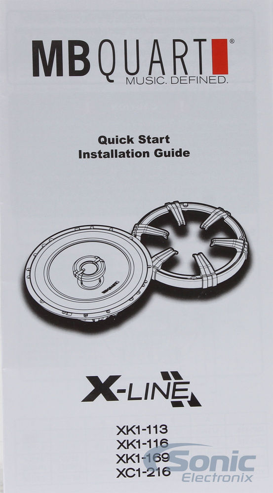 MB Quart  XK1-113 Image 8