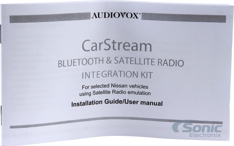 Audiovox Nissan Carstream Bluetooth Streaming Kit (BT100NIS) Image 9