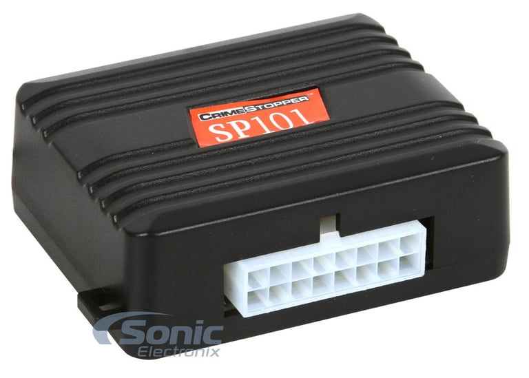 Crimestopper SecurityPlus SP-101 + (4) Car Power Door Lock Actuator Image 4