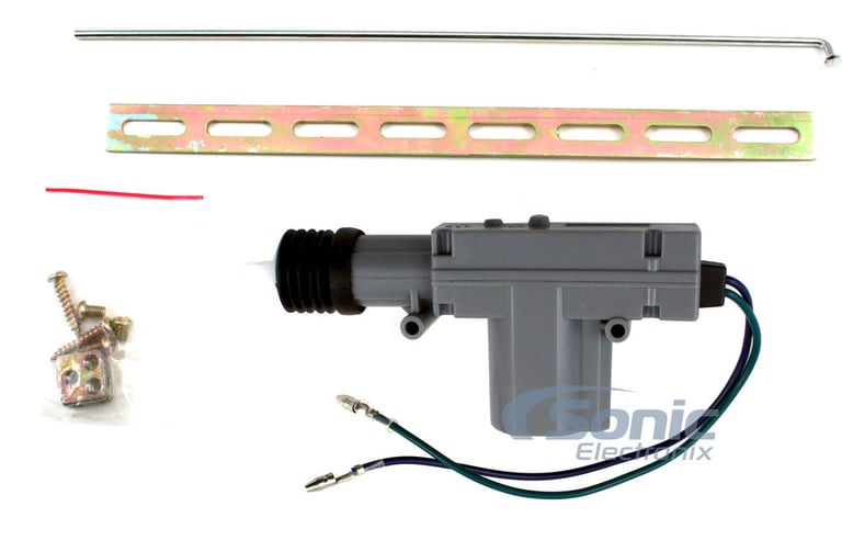 AutoPage RF-250T + (2) Car Power Door Lock Actuator Image 7