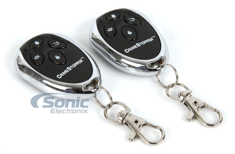 Crimestopper SecurityPlus SP-101 + (2) Car Power Door Lock Actuator Image 2