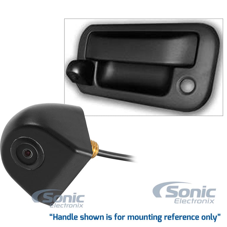 OEM Style Rear View Mirror Monitor with Tailgate Rear-View Backup Camera Image 8