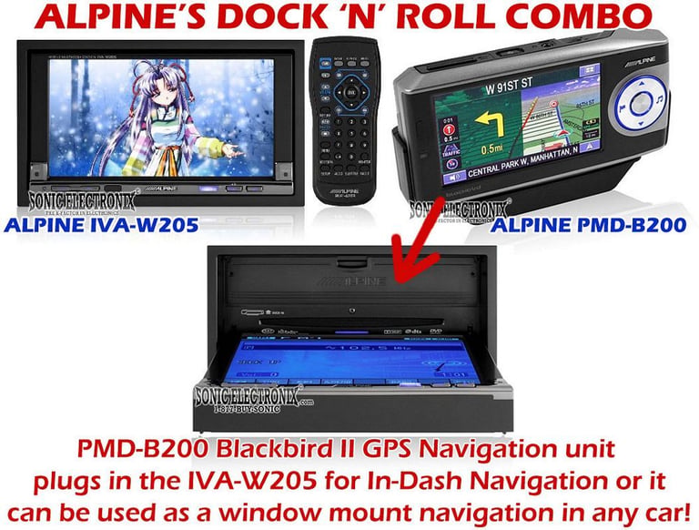 Alpine IVA-W205 + Alpine PMD-B200 Combo Image 1