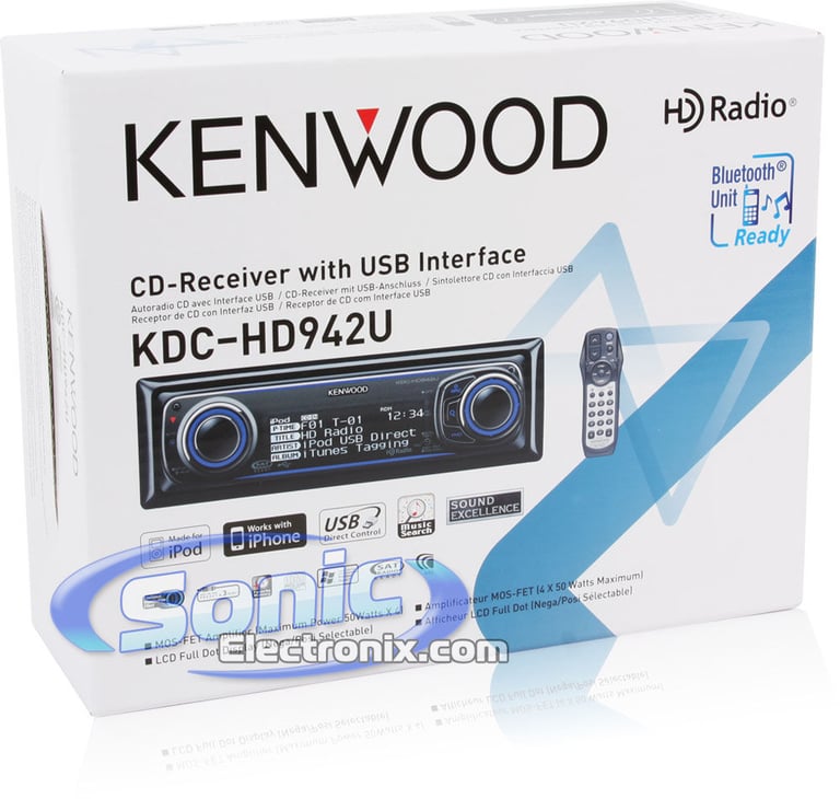 Kenwood KDC-HD942U Image 10
