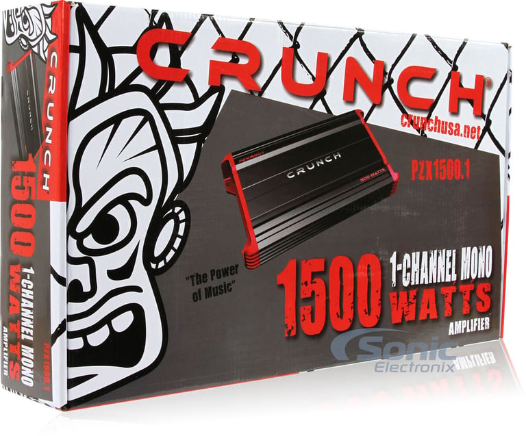 Crunch PZX1500.1 Image 7