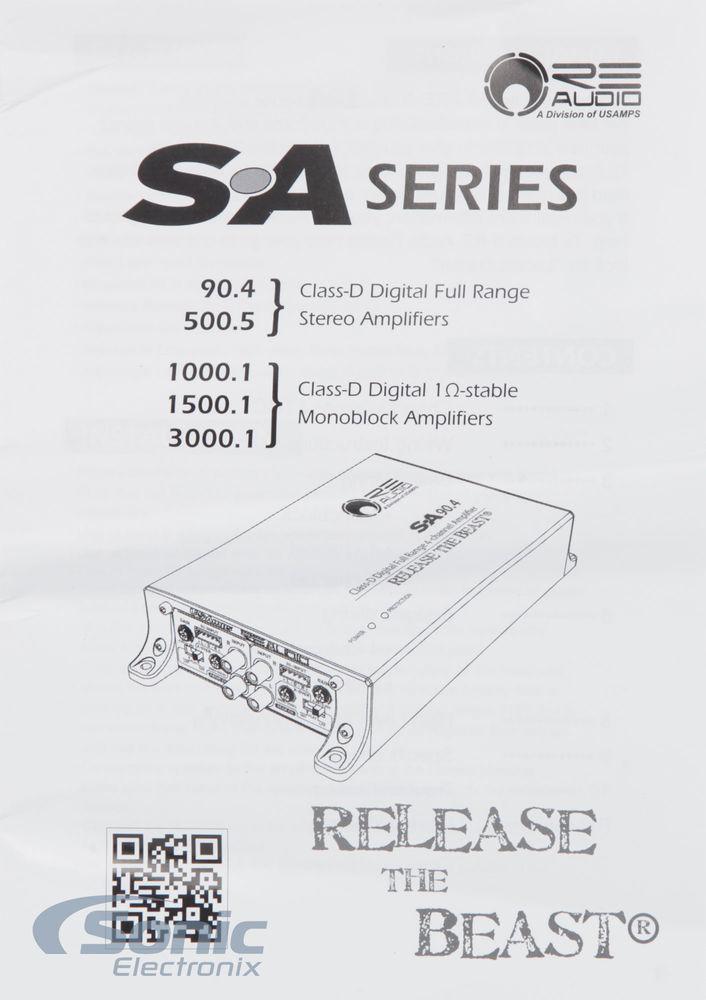 RE Audio SA3000.1 Image 8