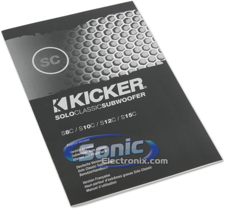 Kicker S12C4 (09S12C4) Image 5
